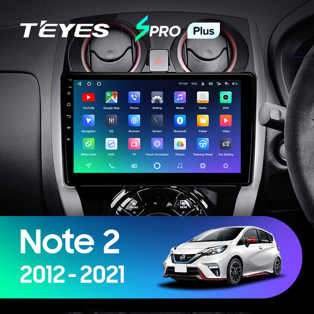 Teyes SPRO Plus 10" для Nissan Note 2012-2021