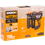 Степлер аккумуляторный WORX WX844 20V 2Ач х1 ЗУ