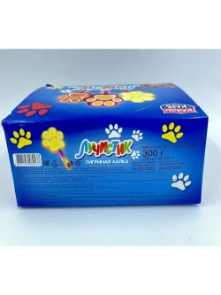 Карамель на светящейся палочке Лучистик Тигриная Лапка, 30шт