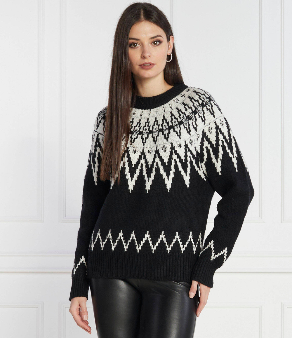 Свитер Silvian Heach - черный(CVA23130MA)