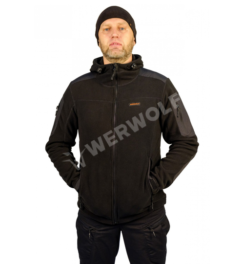 Толстовка флисовая Дозор чёрная WOLF 428-001