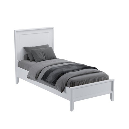 Кровать «Бридж» 90х200 белый лак