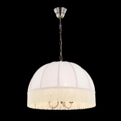 Citilux Базель CL407131 Люстра подвесная с бежевым абажуром