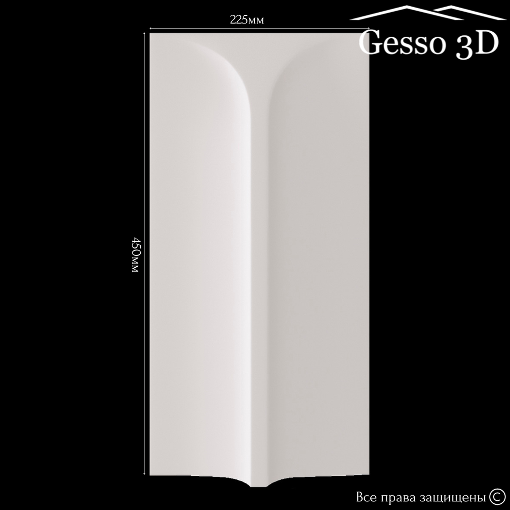 Гипсовая панель Florentine mini