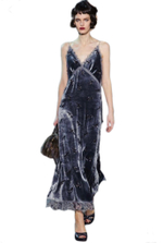 Ткань жатый бархат с крэш-эффектом (Италия Forte) 80% вискоза 20% шелк ш-130см. цена за 1 м