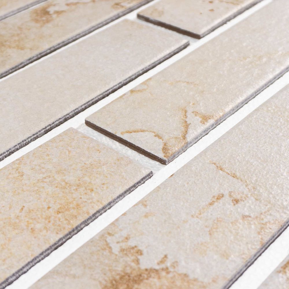 Клинкерная термопанель ППС Керамин Айдахо 3 Бежевый 1020х455 мм