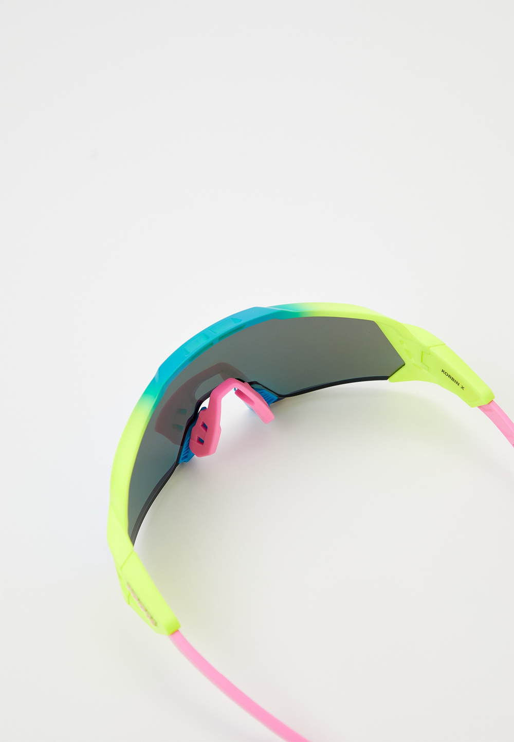 Спортивные очки 100% KORBIN X Satin Neon - Blue Mirror Lens