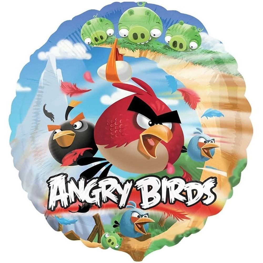 Шар Круглый Angry Birds