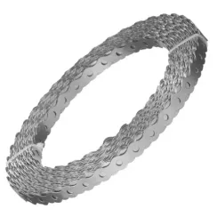 Лента перфорированная Руфкомплект 12*0,55 25м волна 39428