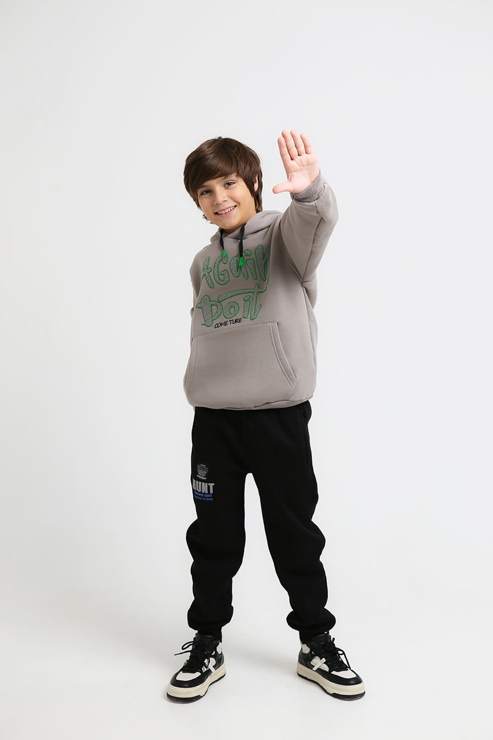 Худи дл/р с начесом с капюш. д/м Beneti (T) 7304