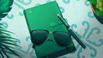 Шариковая ручка Waterman Hemisphere French riviera CHATEAU VERT в подарочной коробке