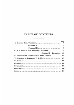 Historic Doubts As To The Execution Of Marshal Ney | James Augustus Weston
