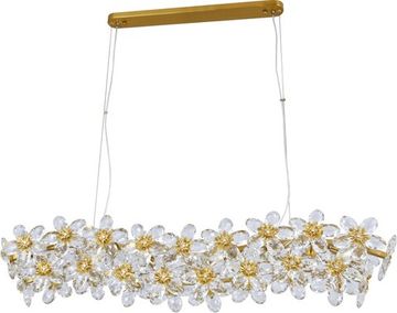 Подвесная люстра 12*G9 2196/05/12PL бронза Garde Art Stilfort