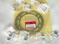 39T. 41201-MAG-650. SPROCKET, FINAL DRIVEN (39T). Honda CRF250L, XR250