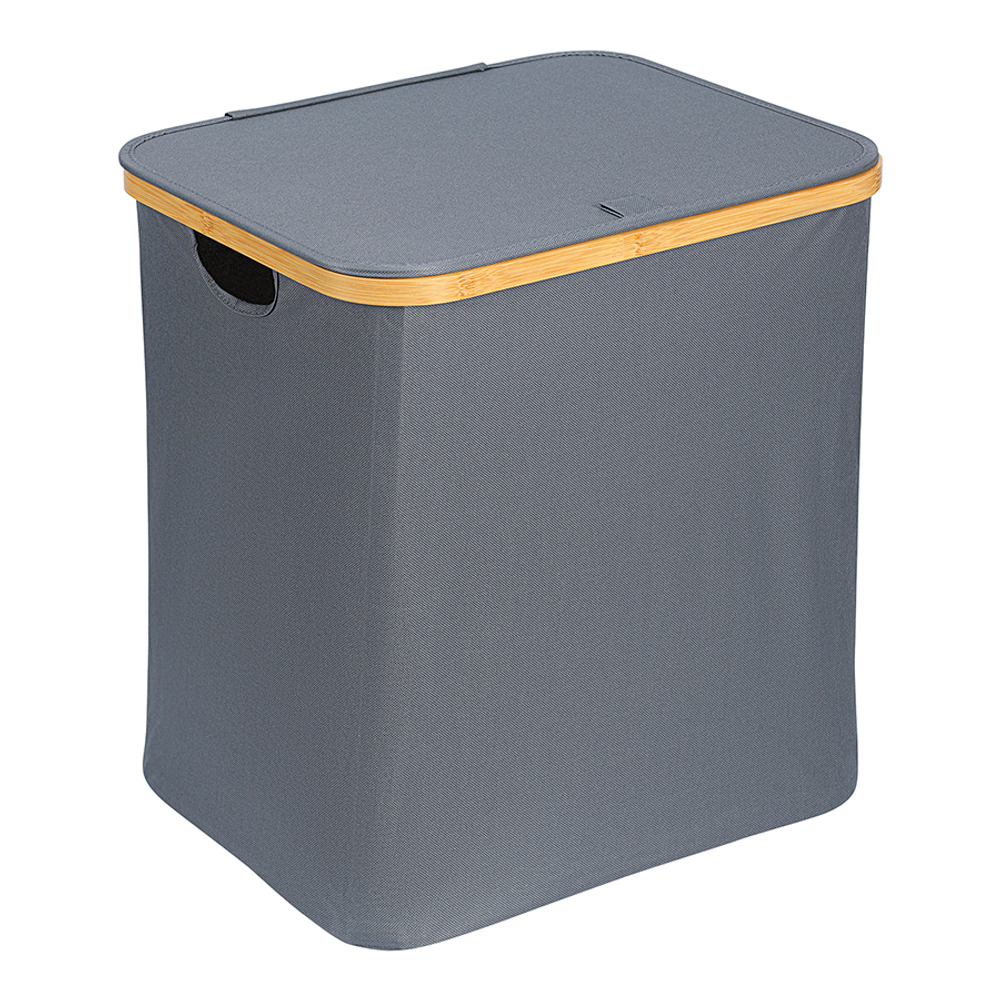 Корзина для белья neat mid, 40x33x43 см, серая