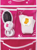 Наклейки для кармашков в детский сад. Для девочек