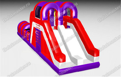 Надувная полоса препятствий "Веселые испытания"