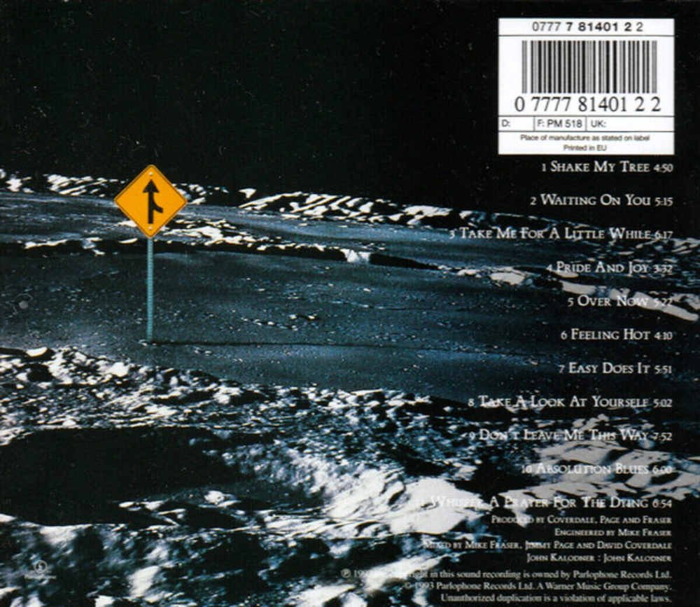 David Coverdale, Jimmy Page / Coverdale Page (CD)