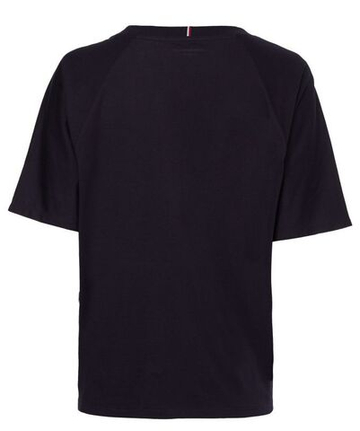 Женская теннисная футболка Tommy Hilfiger Relaxed Graphic Tee - Бирюзовый