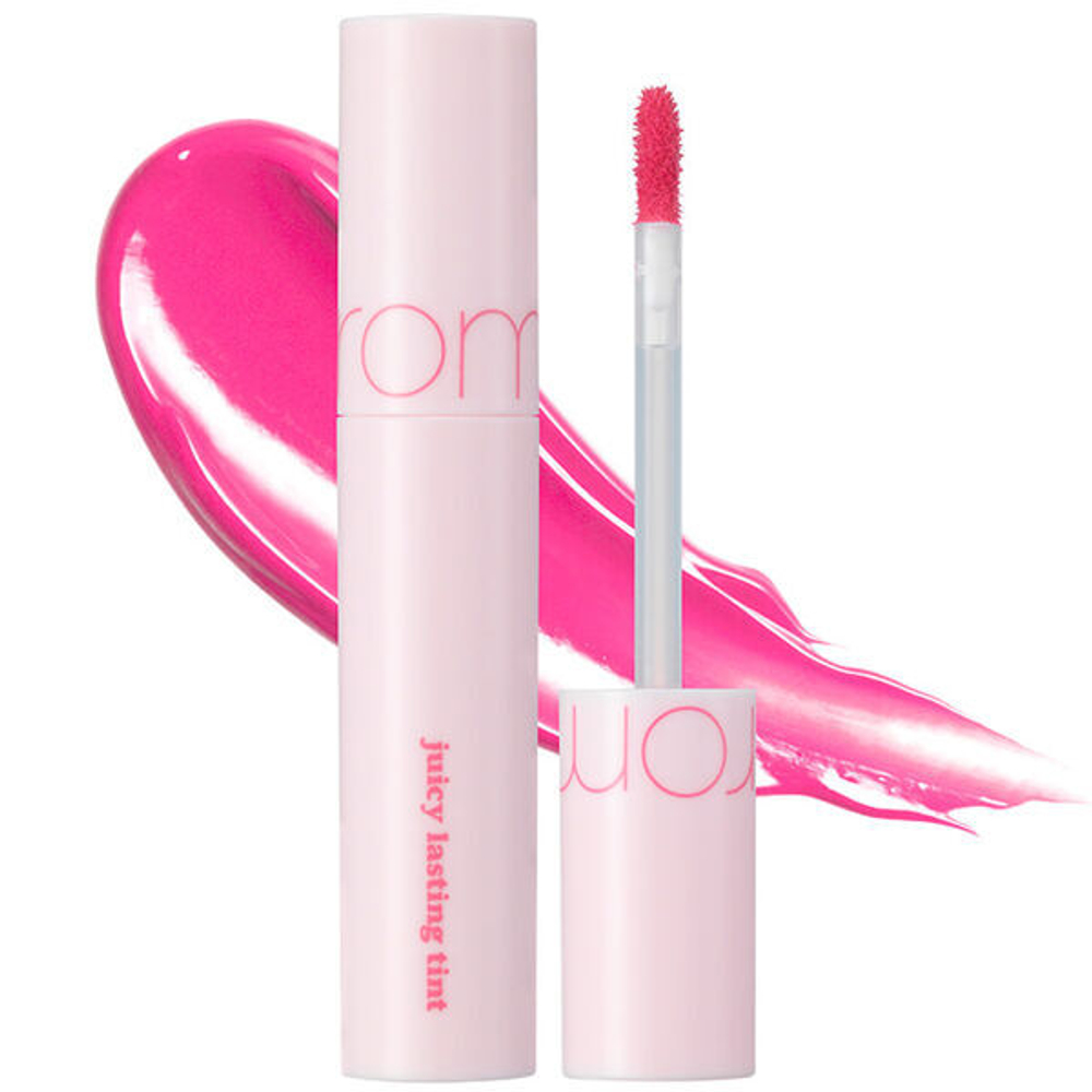 Сочный стойкий глянцевый тинт для губ Rom&Nd Juicy Lasting Tint #26 Very Berry Pink, 5.5гр