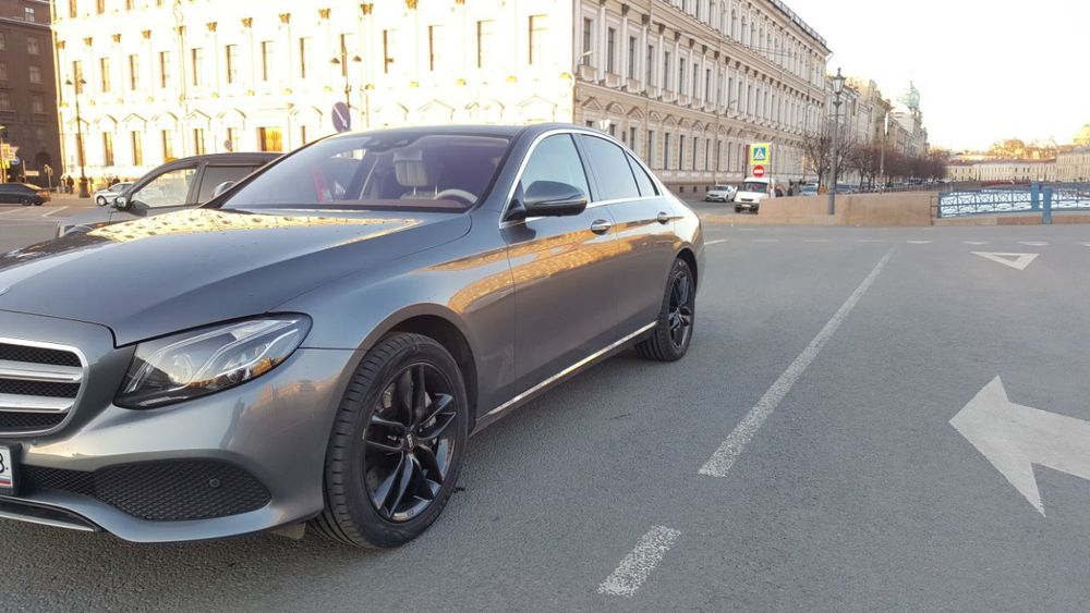 W213 E400 4Matic & BBS SX 18" crystal black