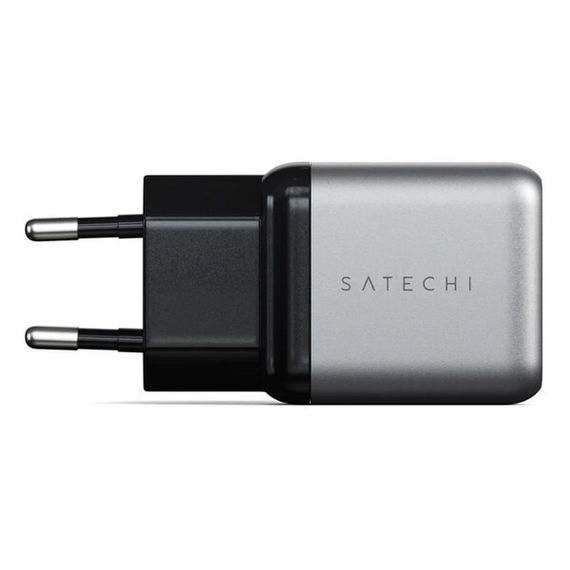 Сетевое зарядное устройство Satechi 30W USB-C GaN Wall Charger серый космос (ST-UC30WCM-EU)
