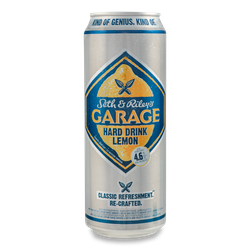 Пивной напиток Garage лимон 0,33 л ж/б