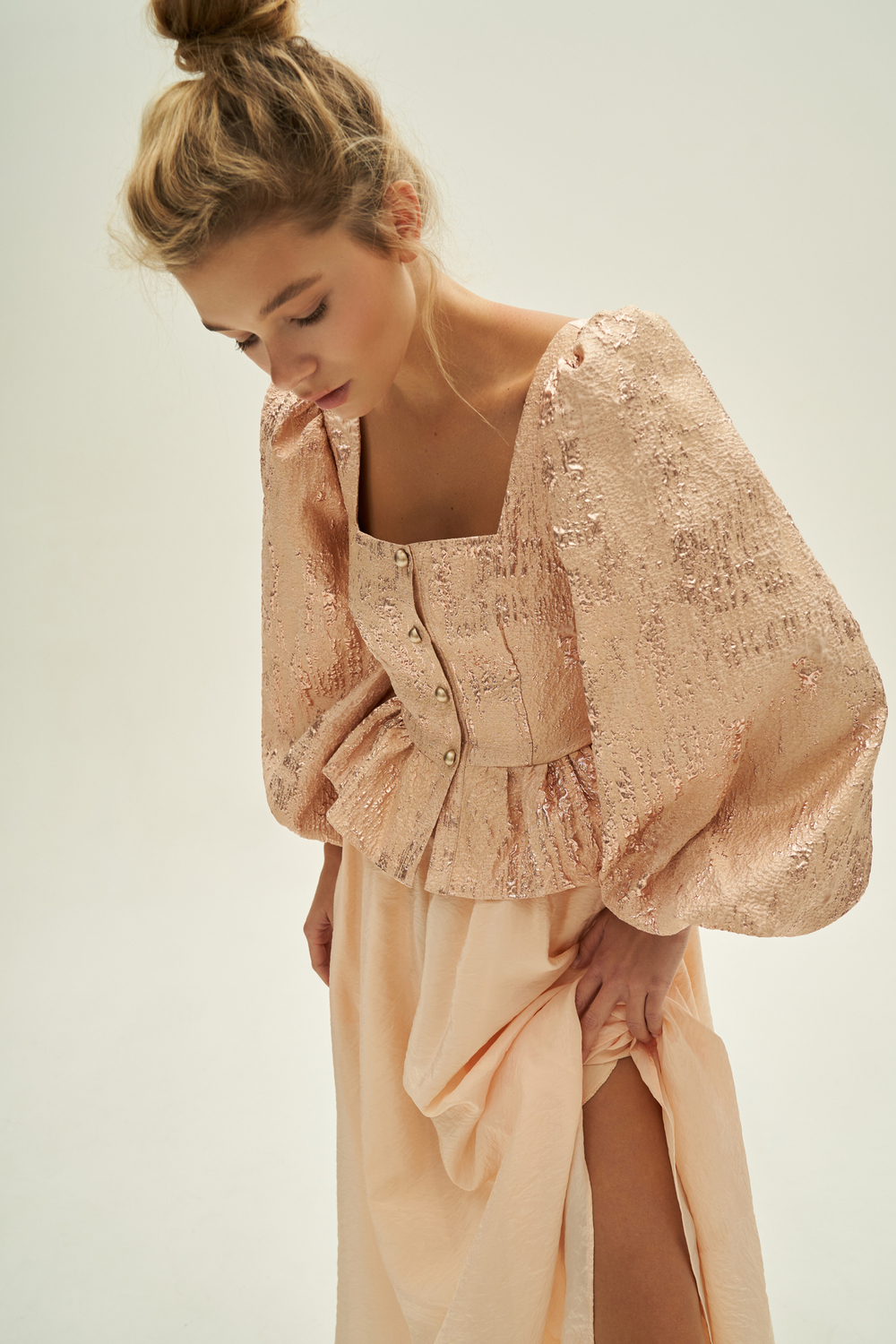 Golden peach top