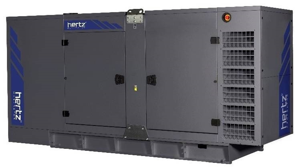Дизельный генератор Hertz HG 110 CH в кожухе