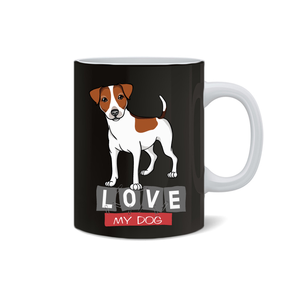 Кружка "Джек - люблю свою собаку"