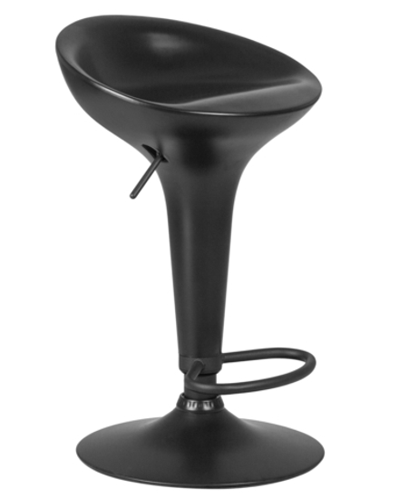 Стул барный DOBRIN BOMBA BLACK, чёрный