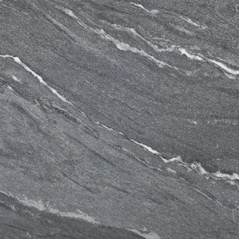 Керамогранит Alma Ceramica GFU57NXT70R Nexstone 57x57 черный глазурованный матовый под камень