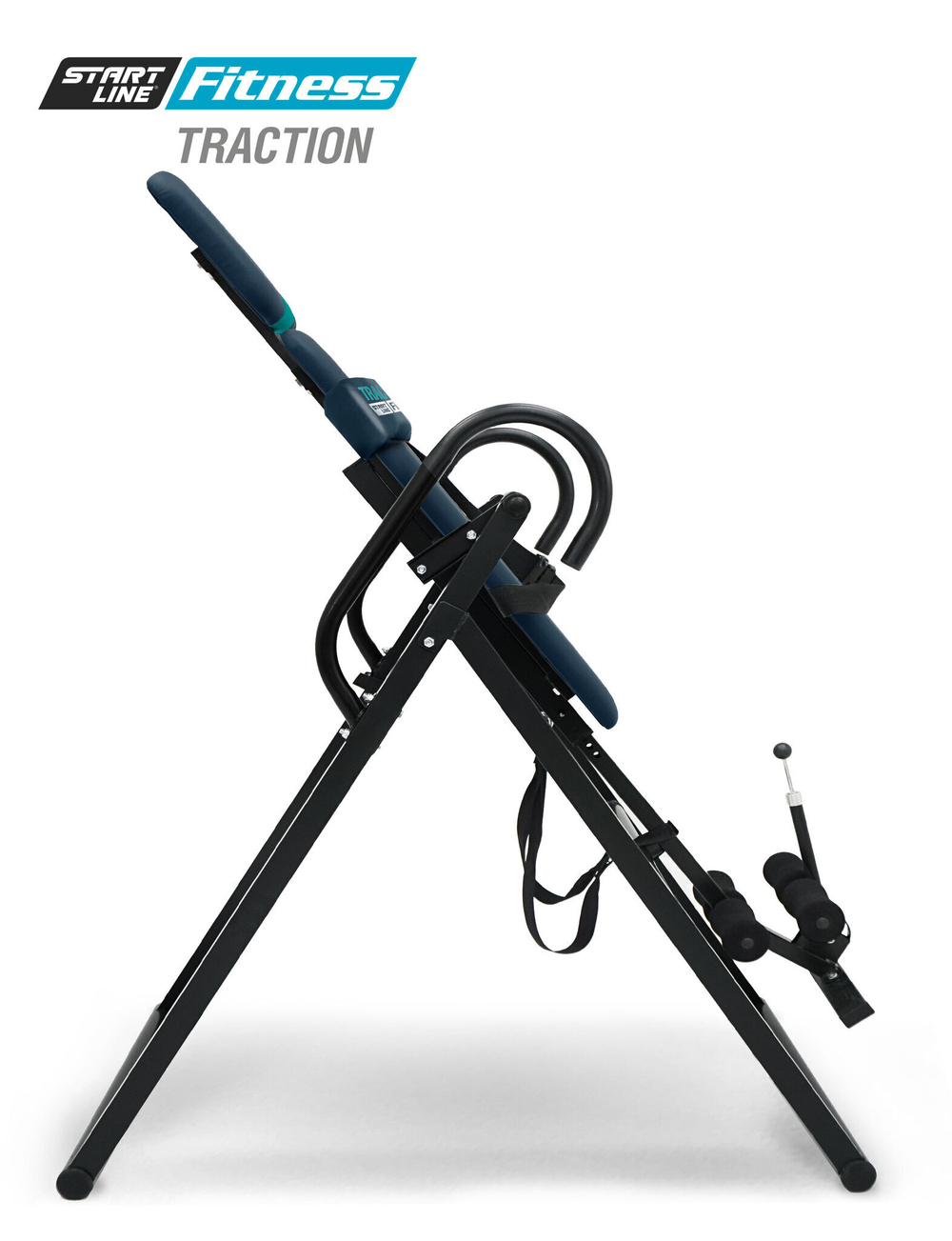 Инверсионный стол TRACTION сине-бирюзовый с подушкой