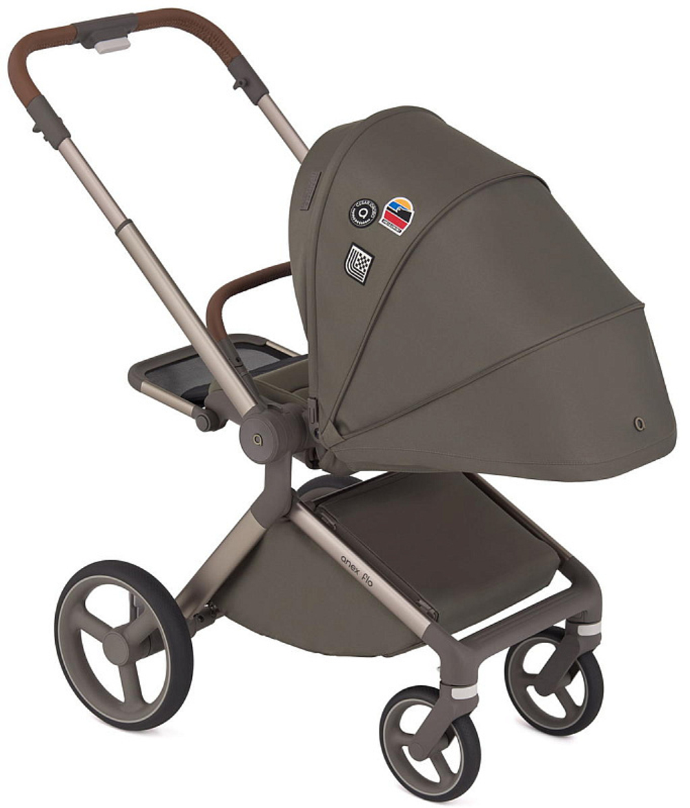 Детская коляска Anex Flo x Avionaut Cosmo 3 в 1 se-01 Cesar/ss-06 Black