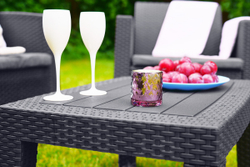 Arizona b:rattan, Столик журнальный, антрацит