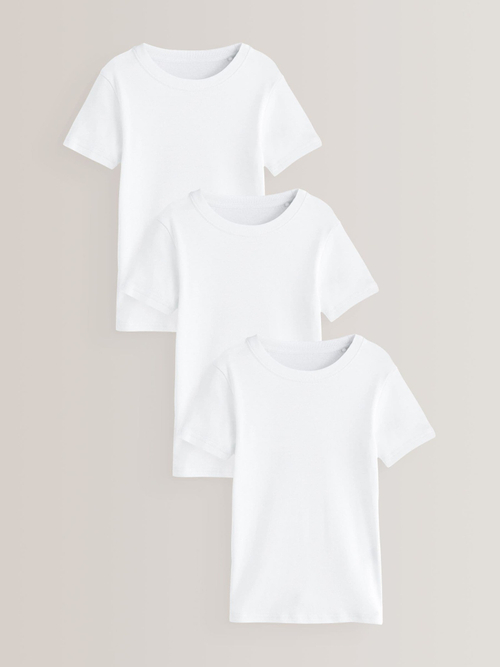 Футболка для мальчика Next D64-207, 3 шт., Белый