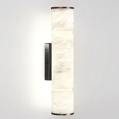 6675/12WA L-VISION ODL24 216 Настенный светильник темная латунь/металл/алебастр IP20 LED 12W 540Лм 3000K/3500K/4000K MARBELLA