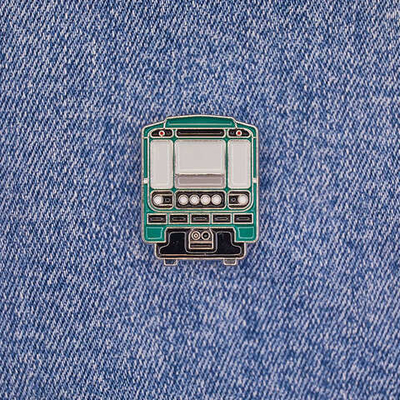 Значок метропоезд Номерной 81-717 (6 вариантов)