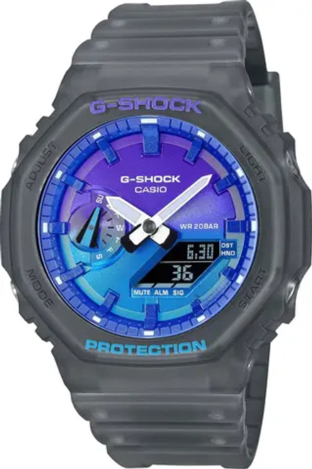 Мужские наручные часы Casio GA-2100FLS-8A2