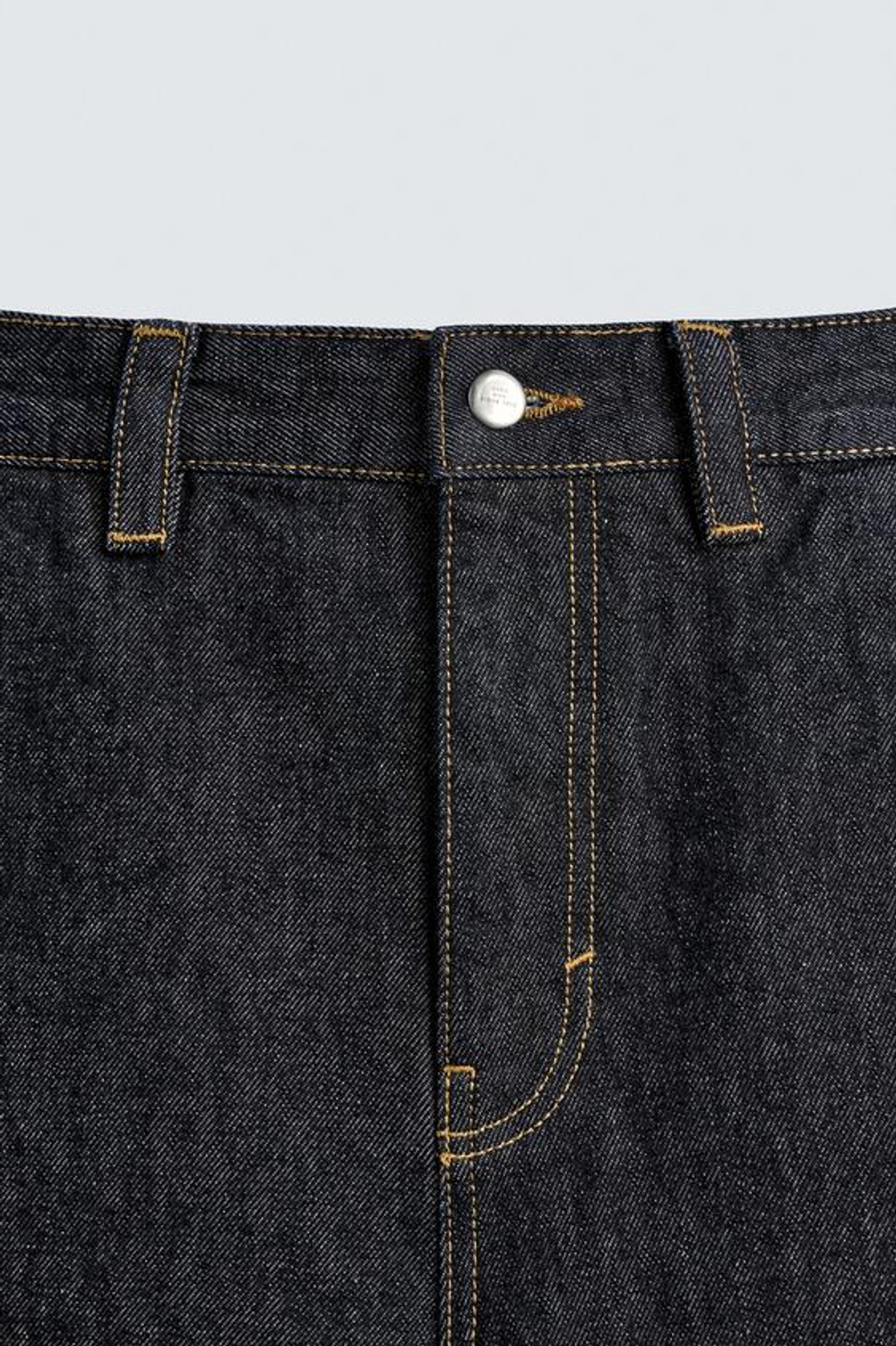 ZARA ДЖИНСЫ ЧИНОС С ВЫШИВКОЙ В ВИДЕ СЕРДЕЦ, СИНИЙ