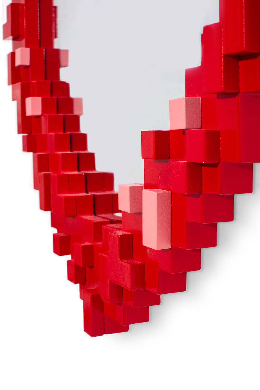 Зеркало Pixel Heart 17055