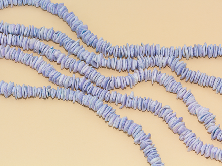 Нить бусин из ракушек freeform, 10мм