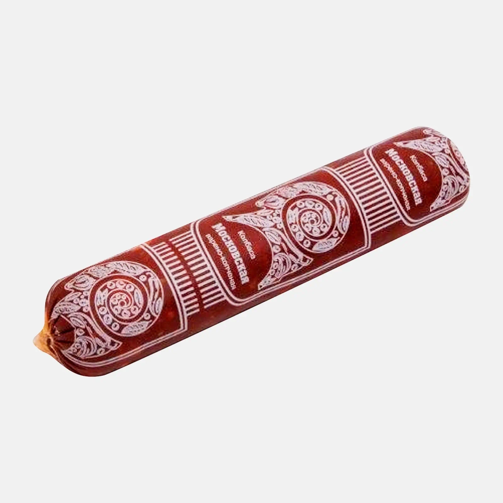 Колбаса УМКК Московская варено-копченая 410г