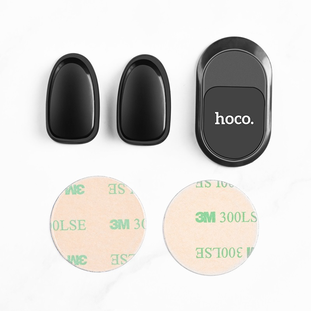 Магнитный держатель с крючком в автомобиль на стекло и панель для телефона, HOCO PH19