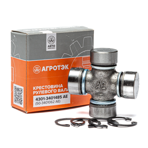 Крестовина рулевого карданного вала в сборе (19х44.6), МТЗ, ЮМЗ, ГОМСЕЛЬМАШ (ан. 4301-3401485)