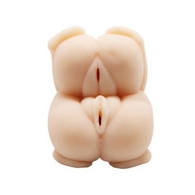 Мастурбатор Passion lady в виде прижатых друг к другу вагин (Цвет: телесный)