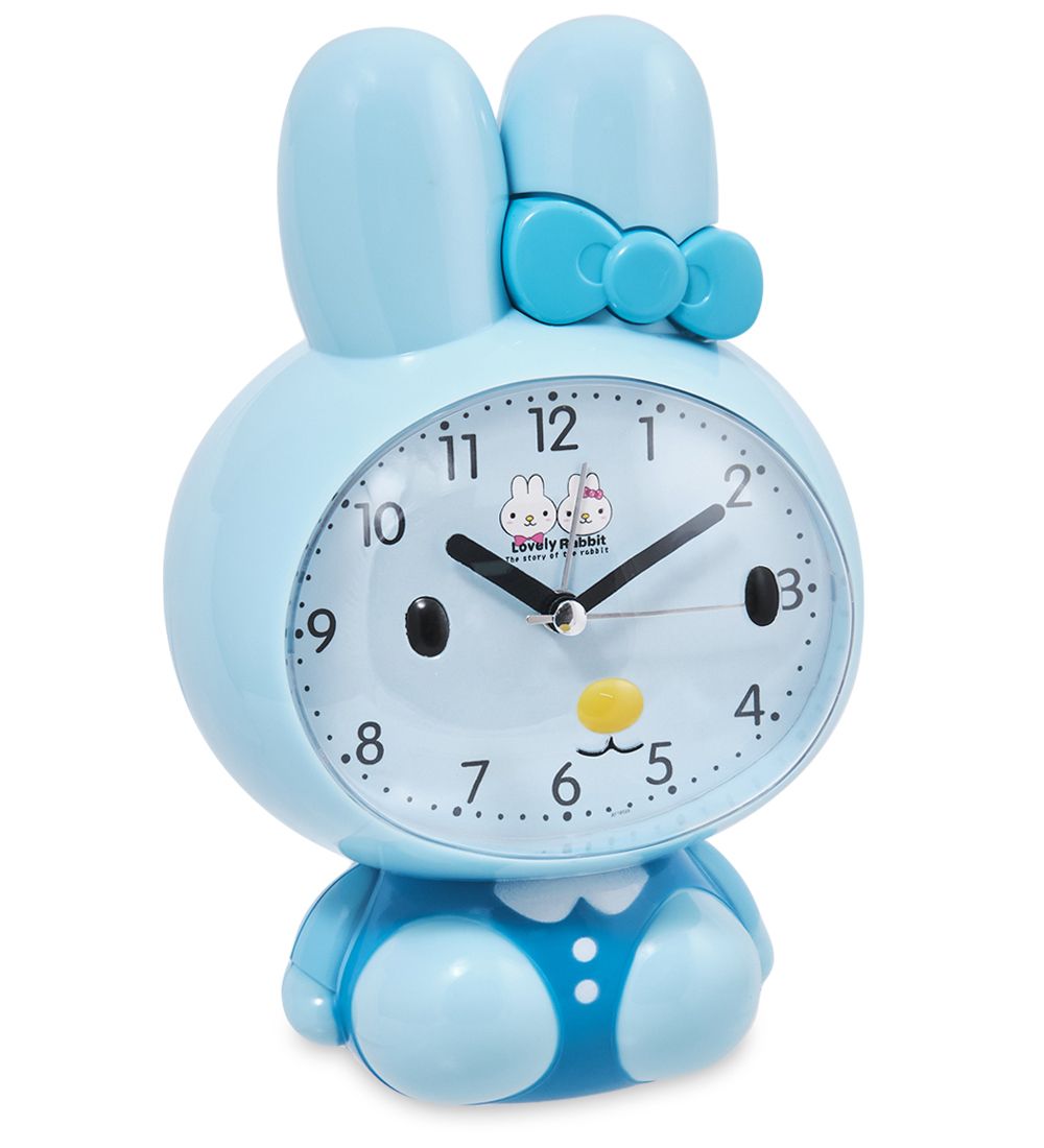 GAEM Art CL-75/1 Будильник «Зайка» голубой