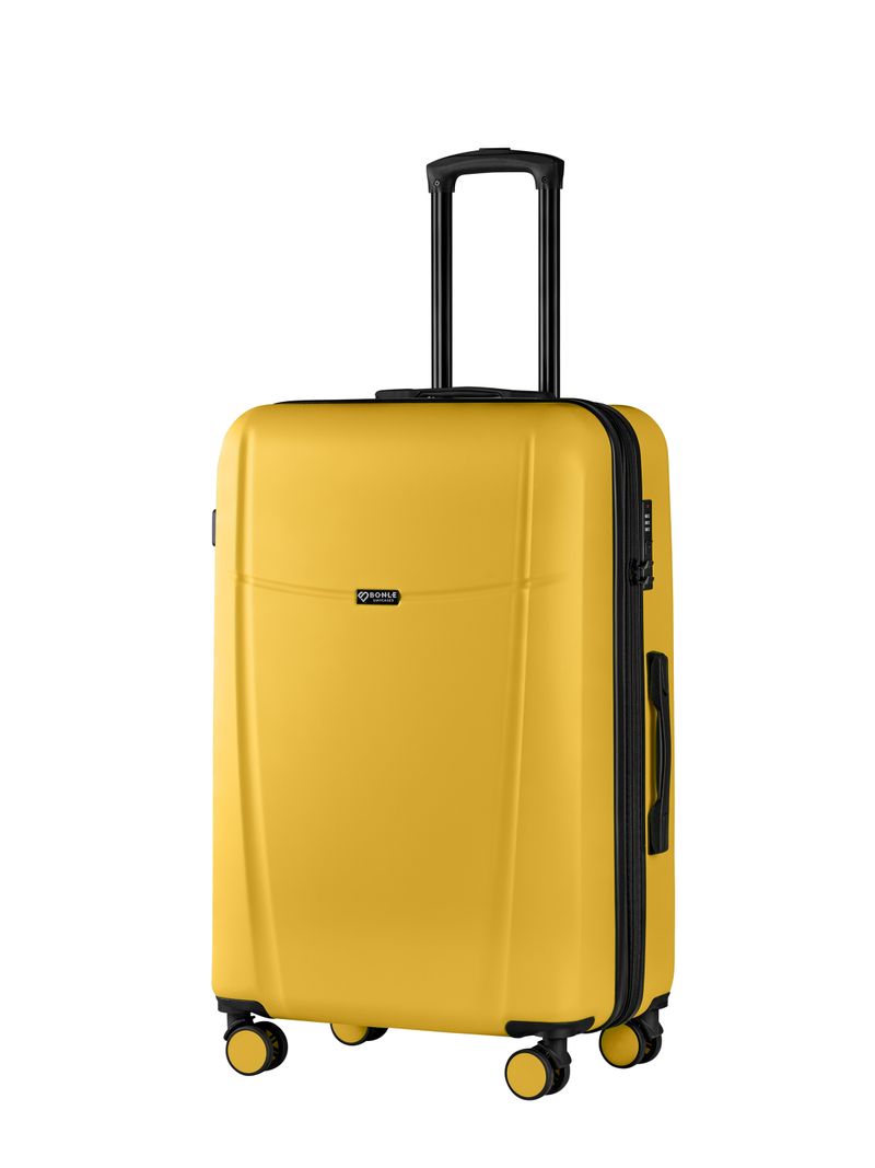 Чемодан Bonle размер L Желтый