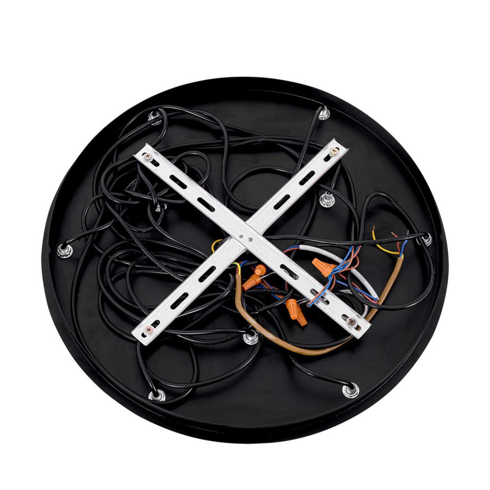 8401/10 MODERNI LN черный/античная бронза/серо-синий, металл/стекло Люстра E14 10*40W 220V MURANO