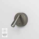 DK5072-DN Бра SHINE WALL со светодиодом, D104*H68, IP20, 3000К, 3W, RA?90, темный никель, алюминий